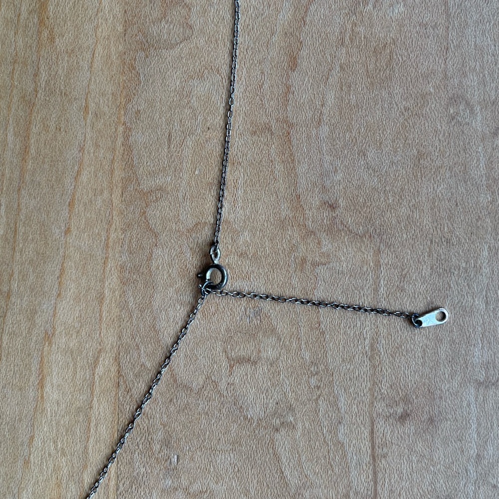 Sterling Silver Infinity Adjustable Length Neckla… - image 2